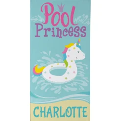 Poolside Royalty Beach Towel