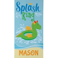 Poolside Royalty Beach Towel
