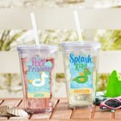 Poolside Royalty Tumbler