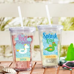 Poolside Royalty Tumbler