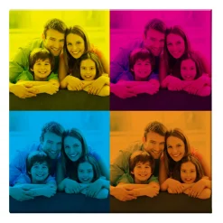 Pop Art Photo Canvas