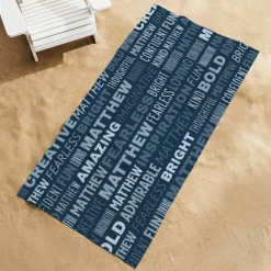 Positive Sayings Beach Towel