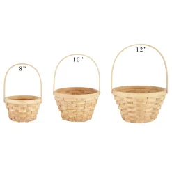 Premium Embroidered Easter Basket
