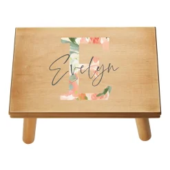 Pretty Initial Step Stool
