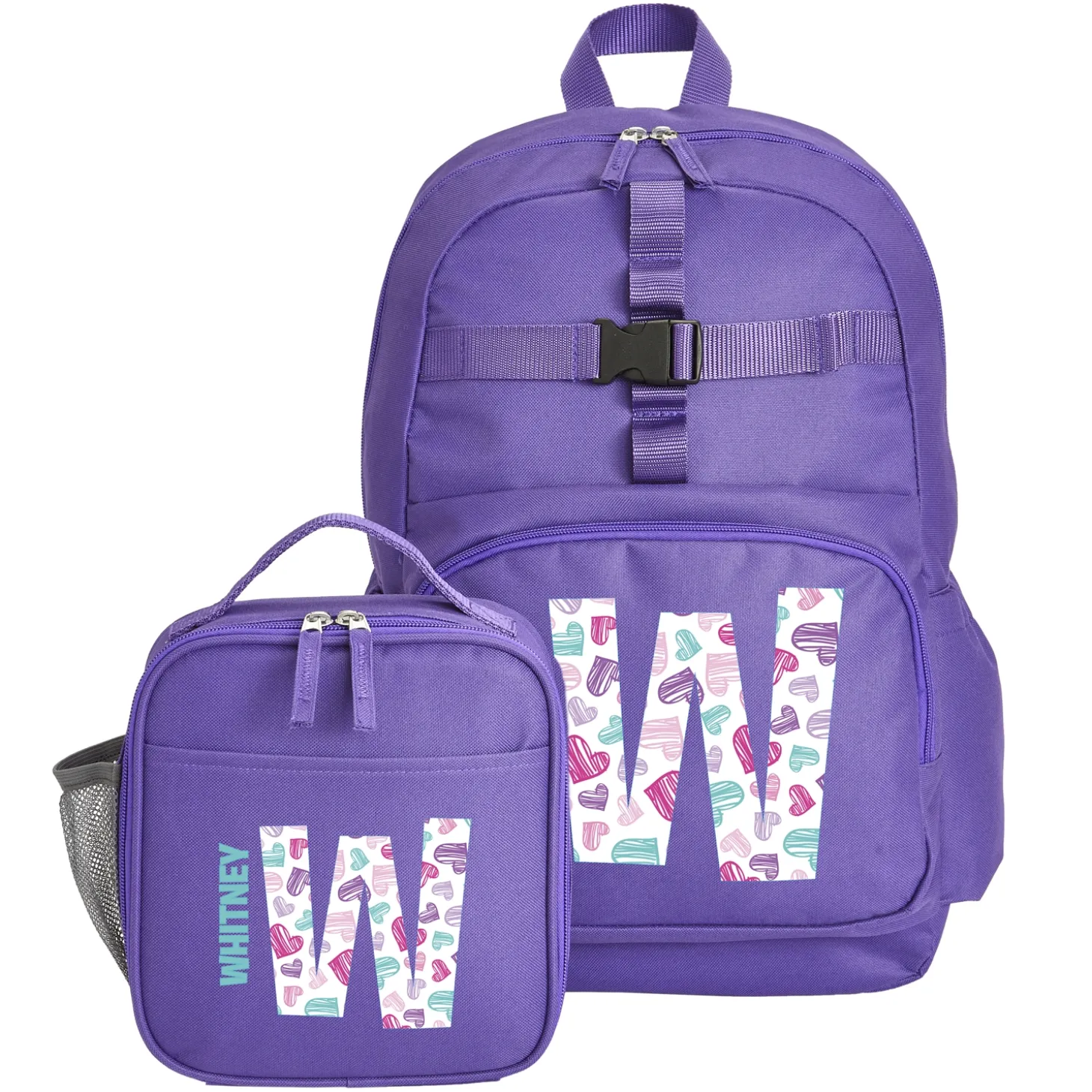 Pretty Pattern Purple Backpack Collection
