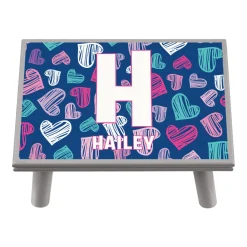 Pretty Pattern Step Stool