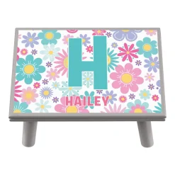 Pretty Pattern Step Stool