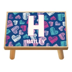 Pretty Pattern Step Stool