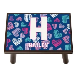 Pretty Pattern Step Stool