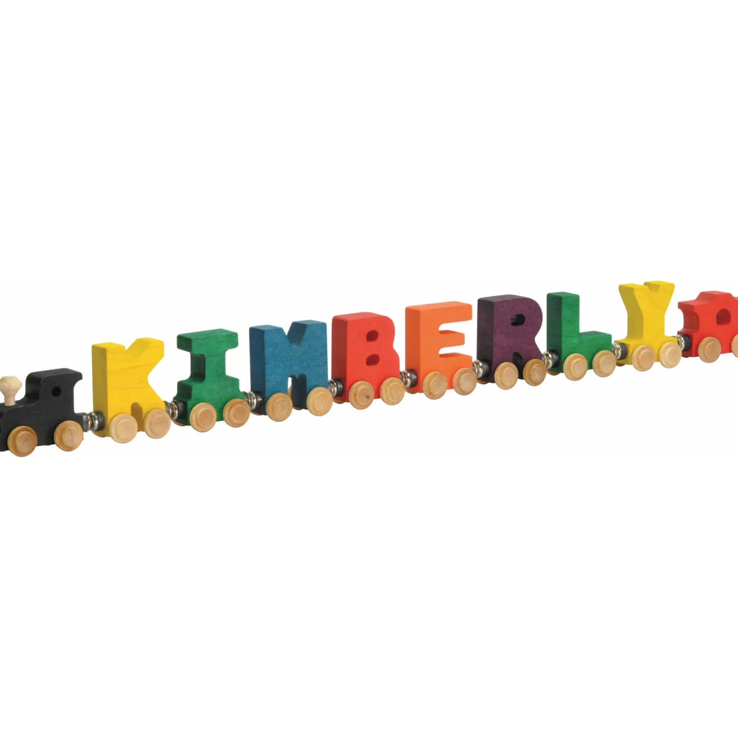 Primary Wooden Name Train