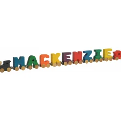 Primary Wooden Name Train