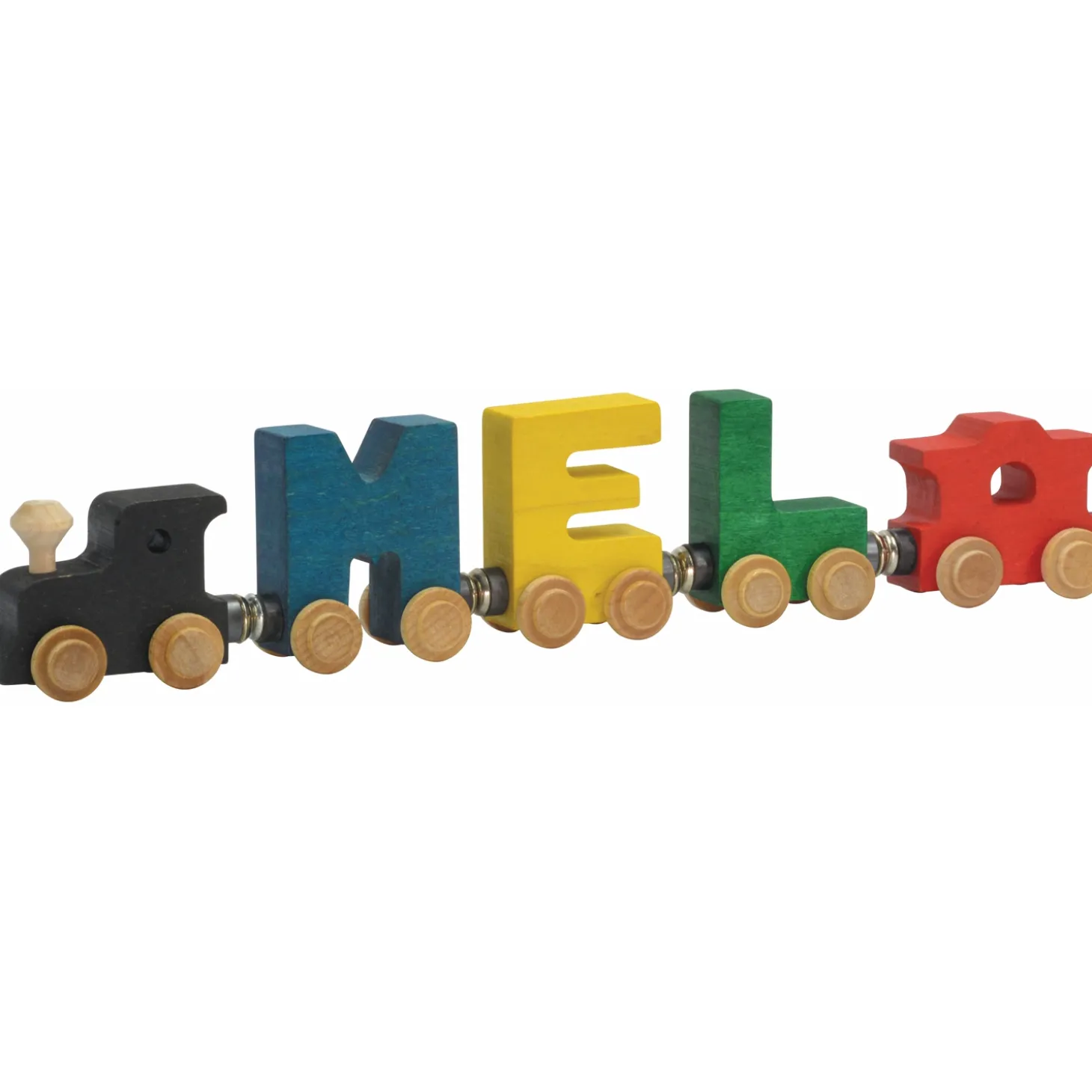 Primary Wooden Name Train