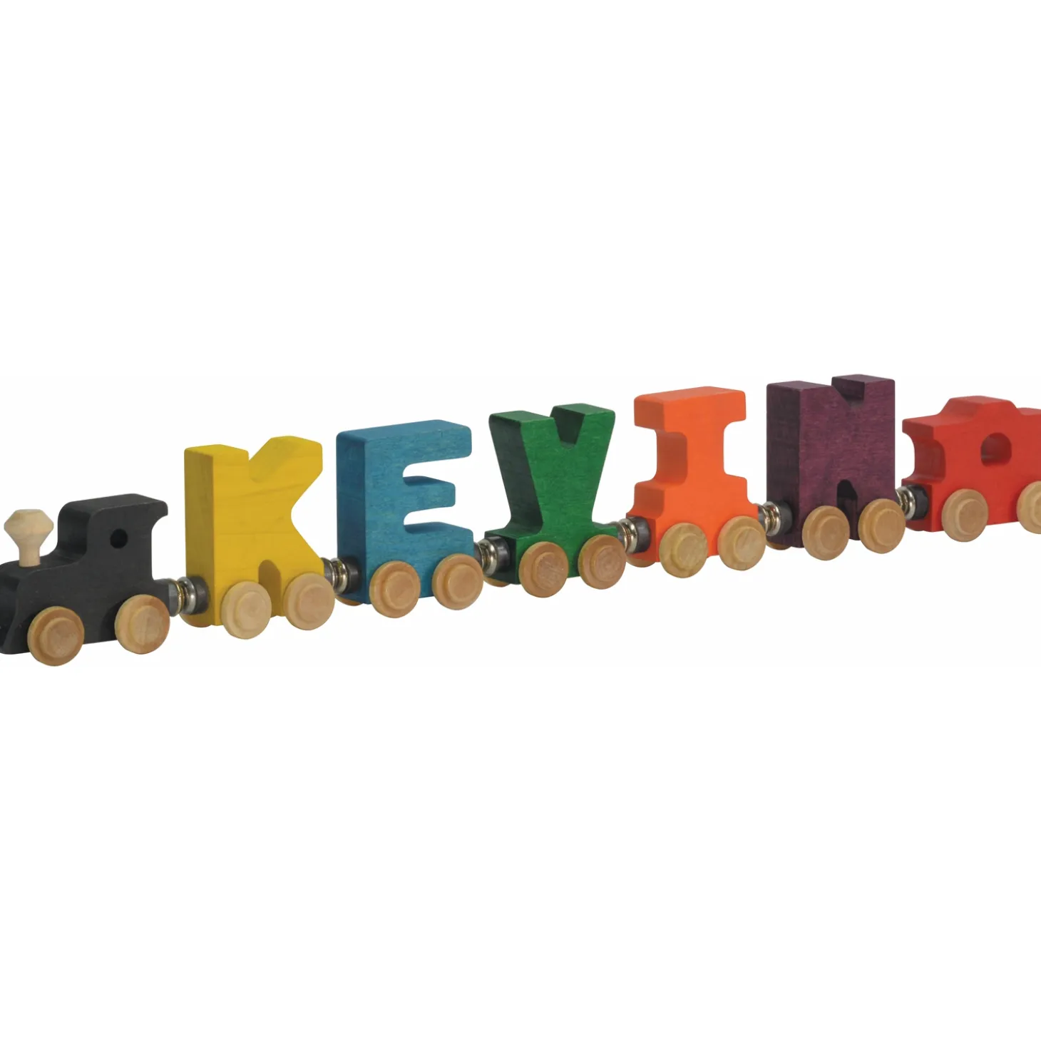 Primary Wooden Name Train