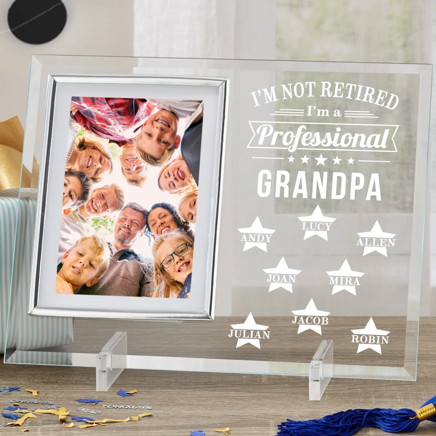 Professional Grandparent Glass Frame