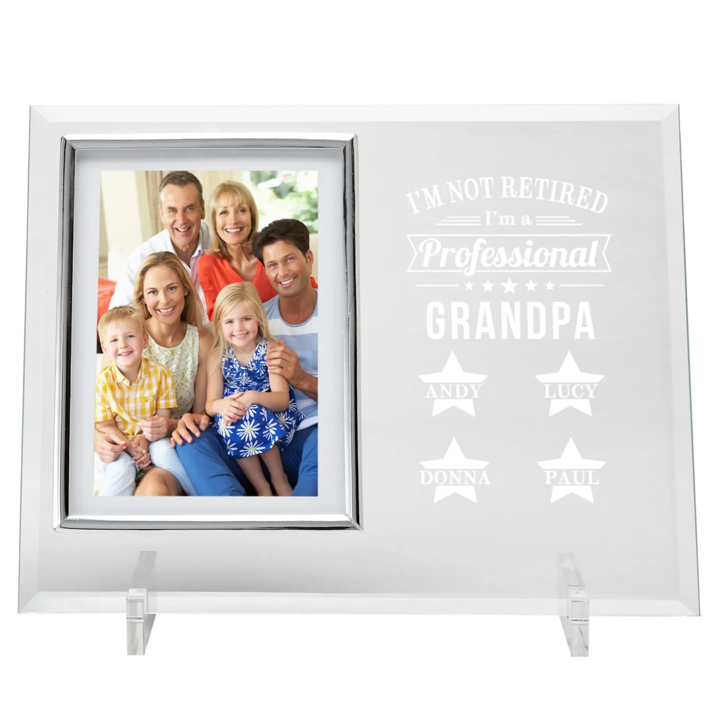 Professional Grandparent Glass Frame