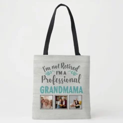 Professional Grandparent Photo Tote