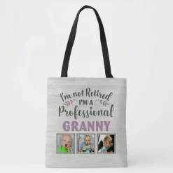 Professional Grandparent Photo Tote