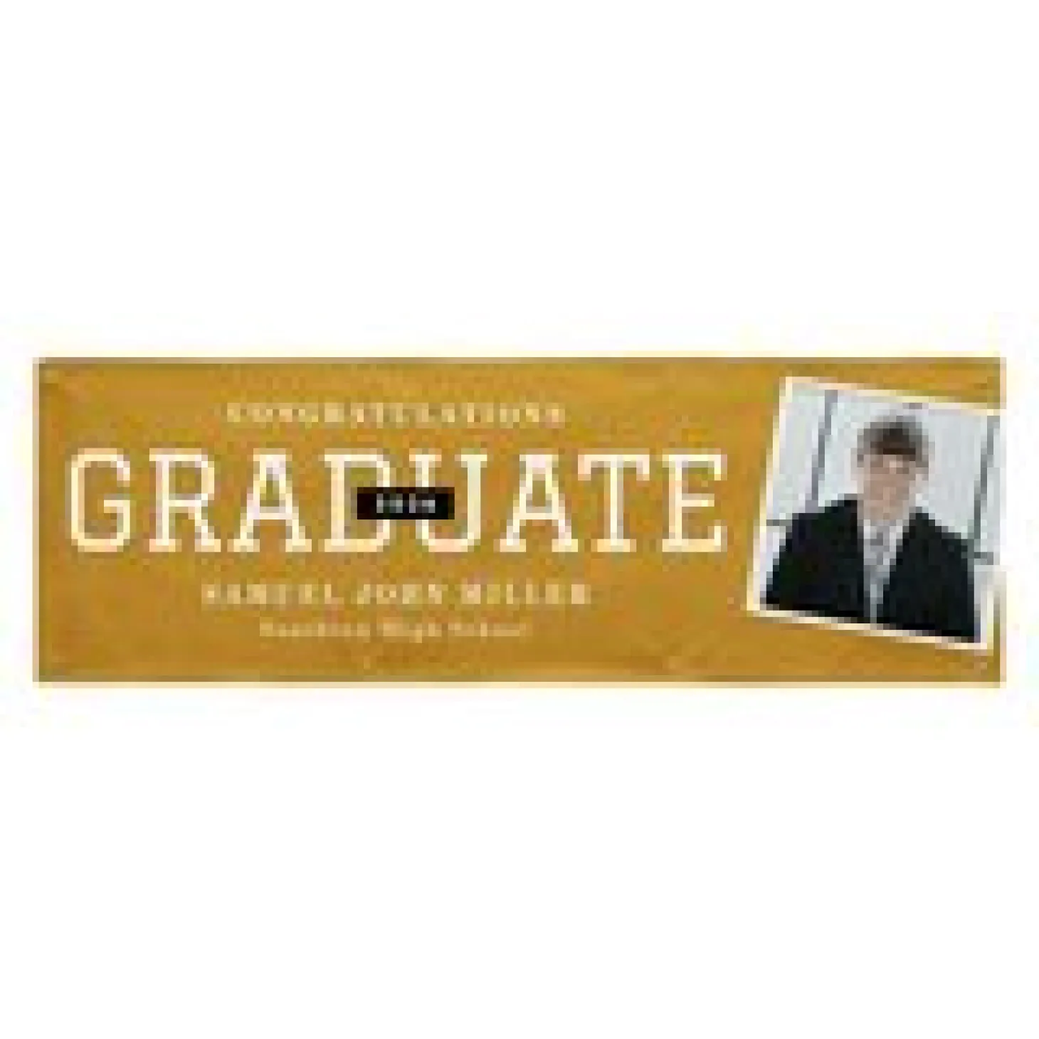 Proud Graduate Photo Banner