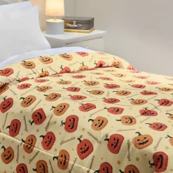 Pumpkin Faces Comforter