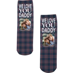 Rad Plaid Photo Socks