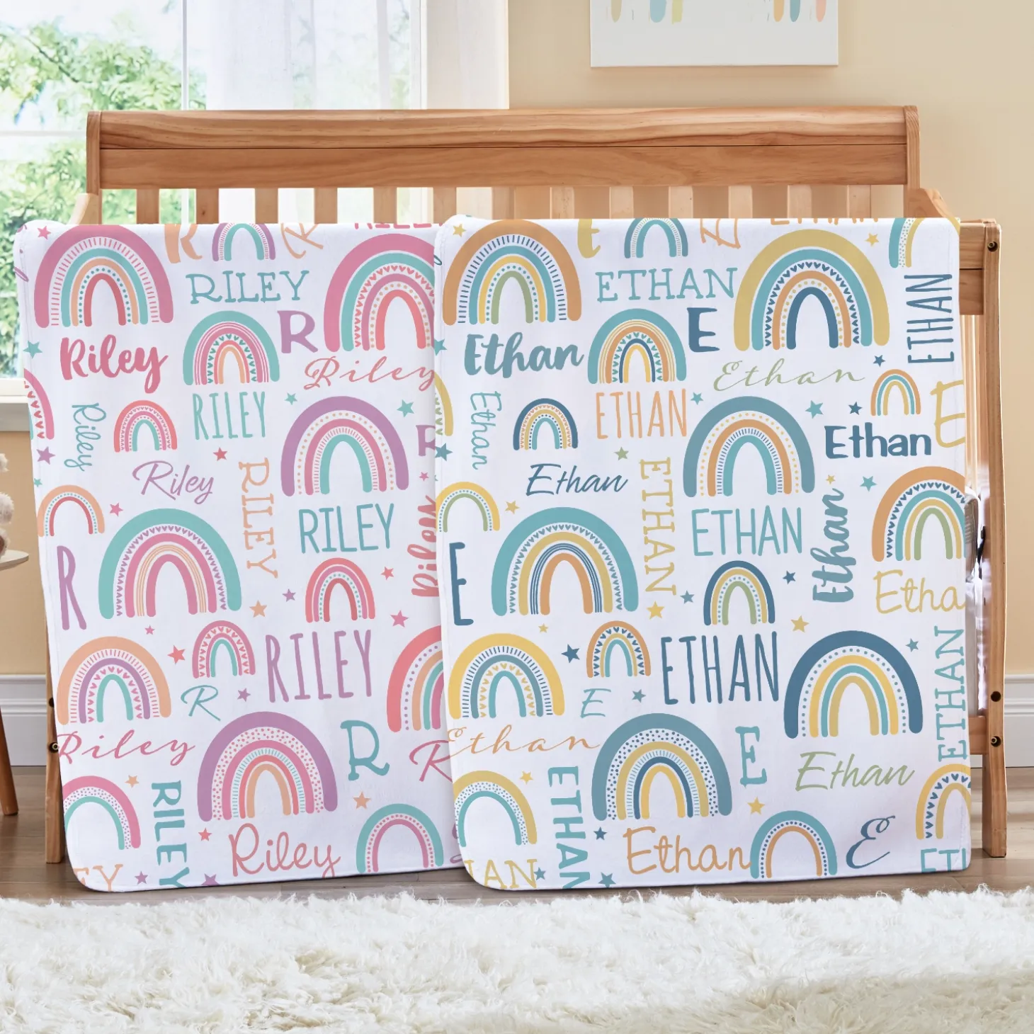 Rainbow Dreams Blanket