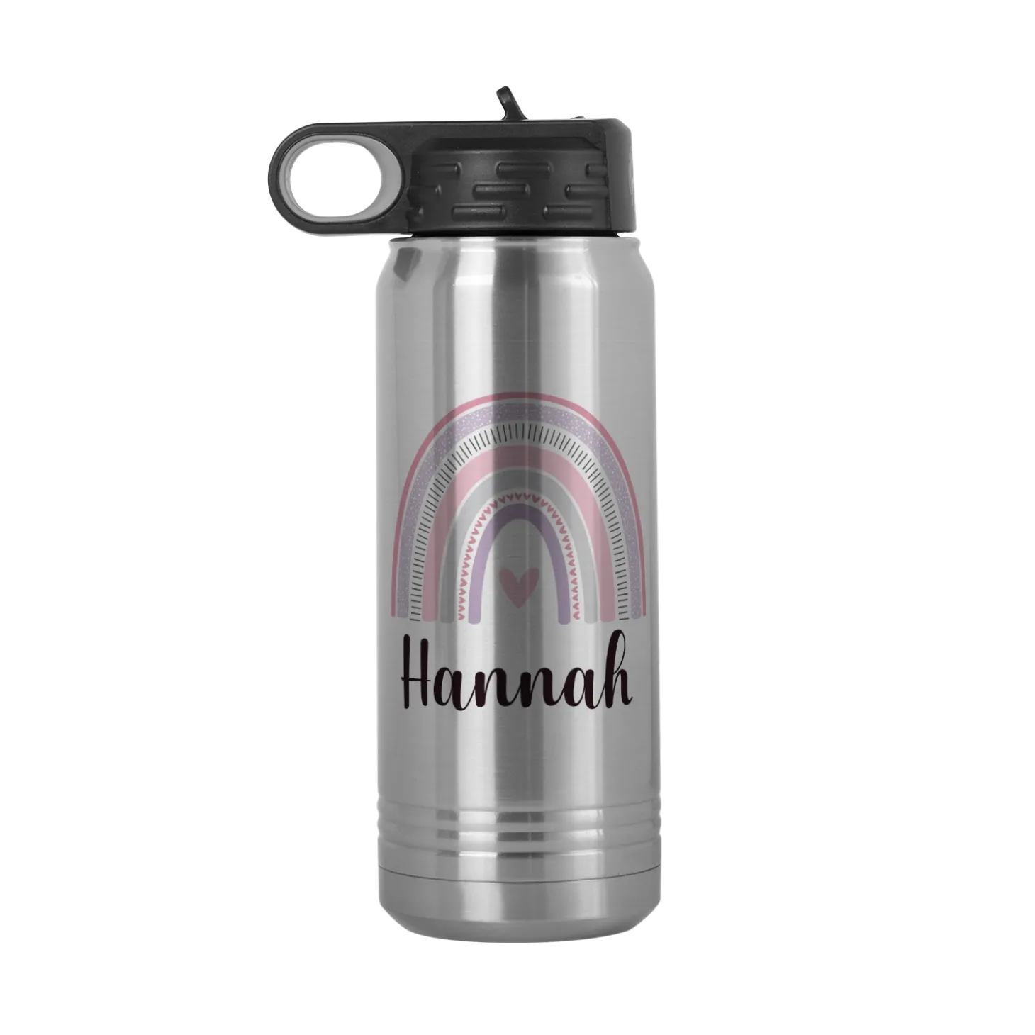 Rainbow Wishes Stainless Steel Water Bottle