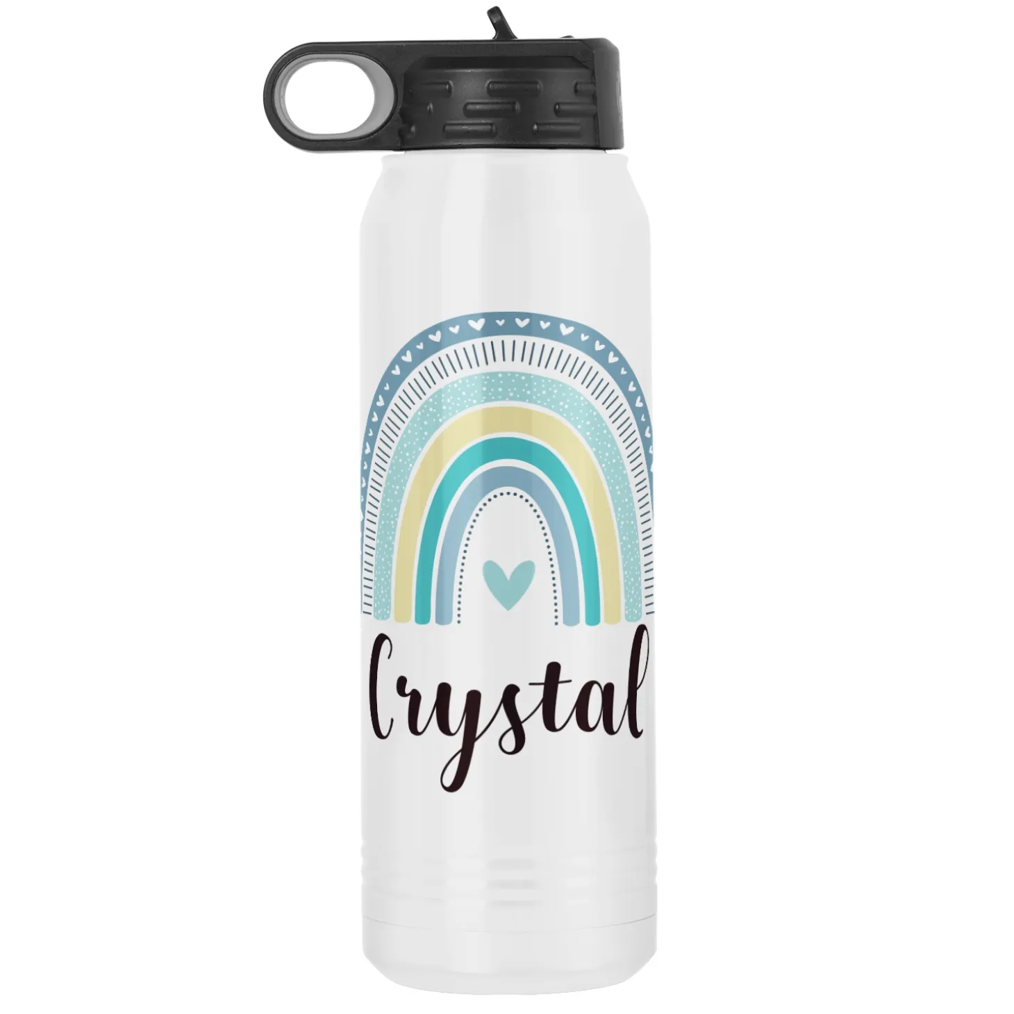 Rainbow Wishes Stainless Steel Water Bottle