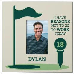 Reasons Not To Work Golf Photo Frame