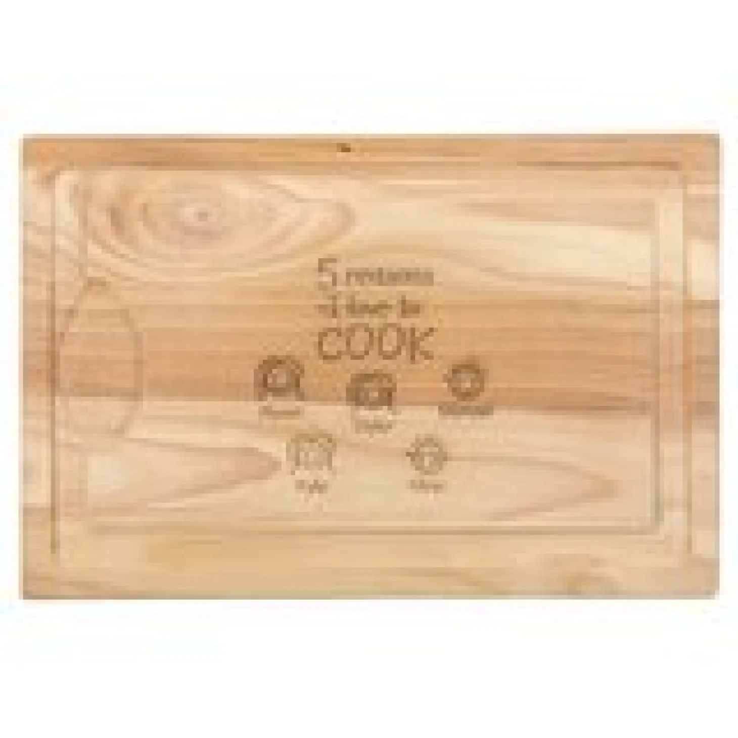 Reasons Why™ Maple Wood Cutting Board