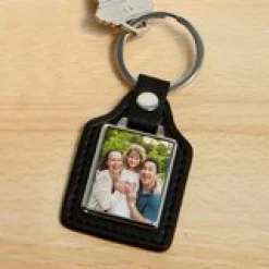 Rectangle Photo Keychain
