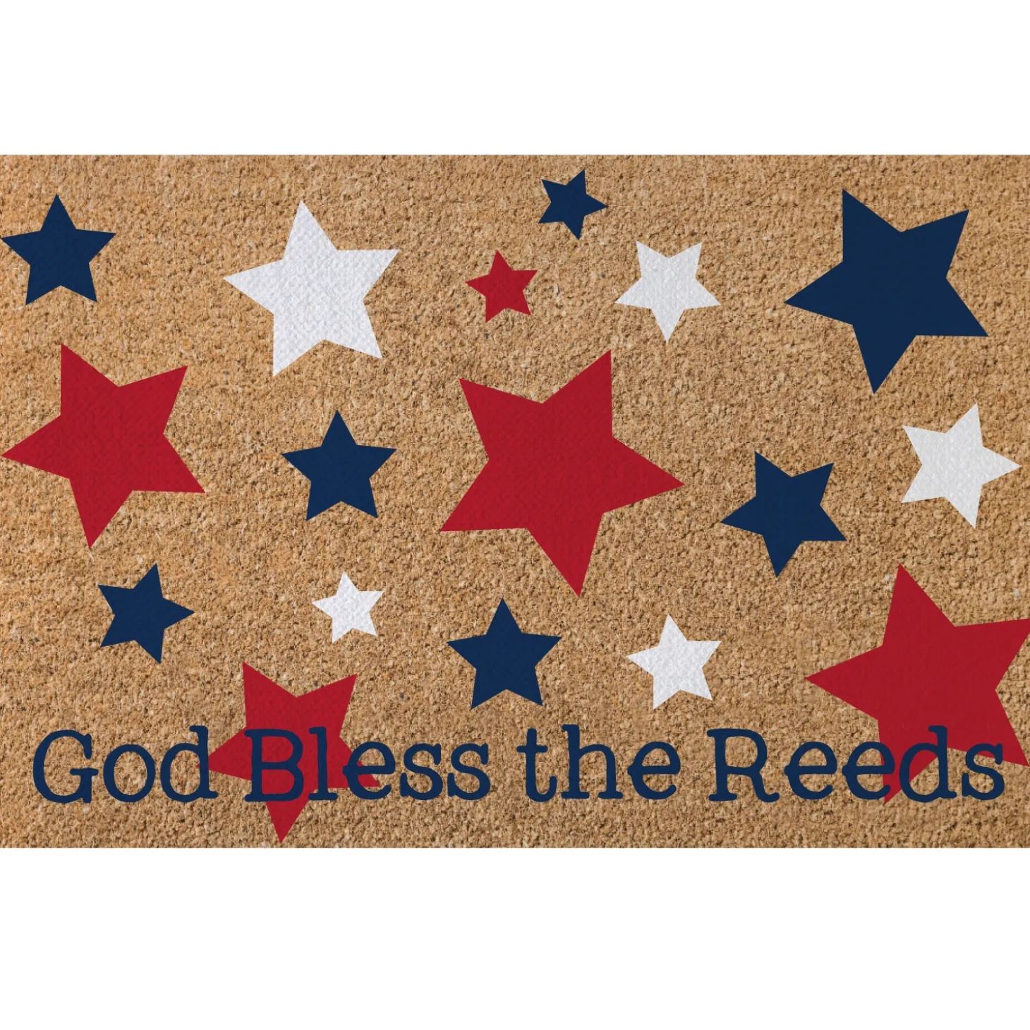 Red, White & Blue Doormat