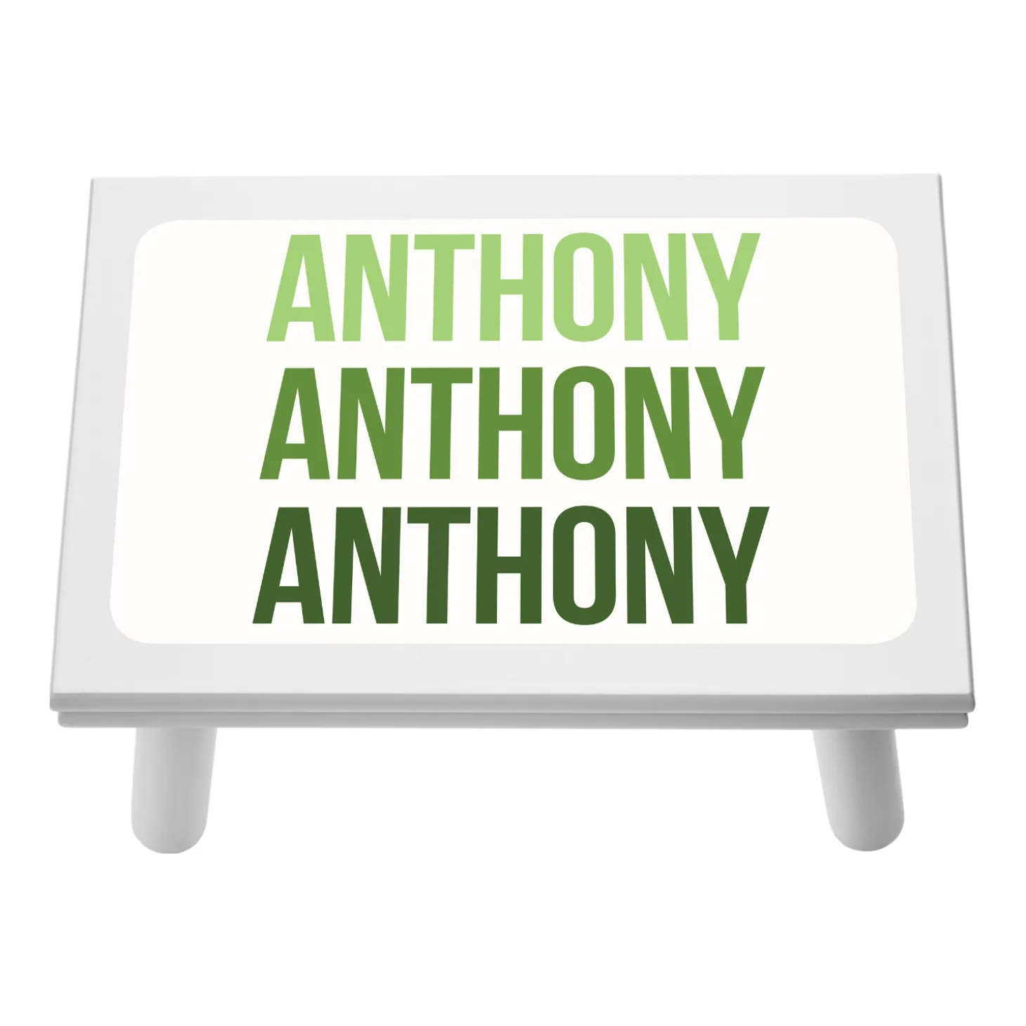 Repeating Name Step Stool
