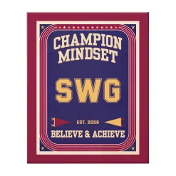 Retro Champion Mindset Canvas