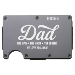 RIDGE® Aluminum Wallet Dad Appreciation Designs