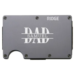 RIDGE® Aluminum Wallet Dad Appreciation Designs