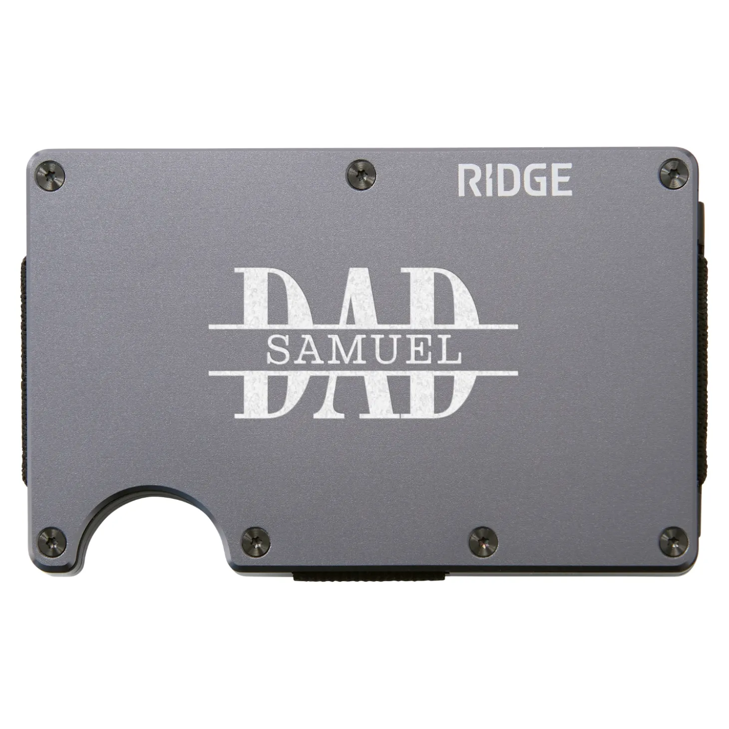 RIDGE® Aluminum Wallet Dad Appreciation Designs
