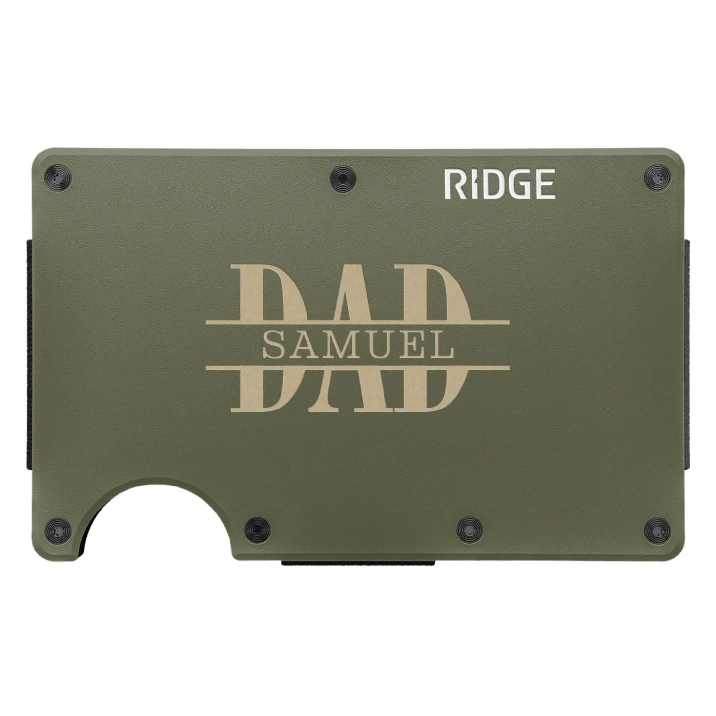 RIDGE® Aluminum Wallet Dad Appreciation Designs