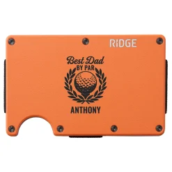 RIDGE® Aluminum Wallet Golf Designs