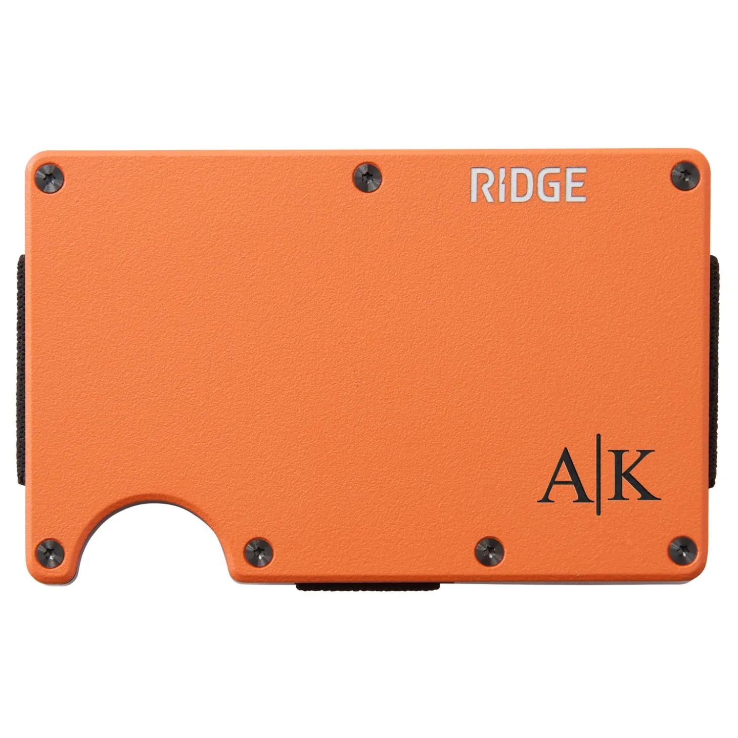 Ridge® Engraved Aluminum Wallet 2 Letter Monogram
