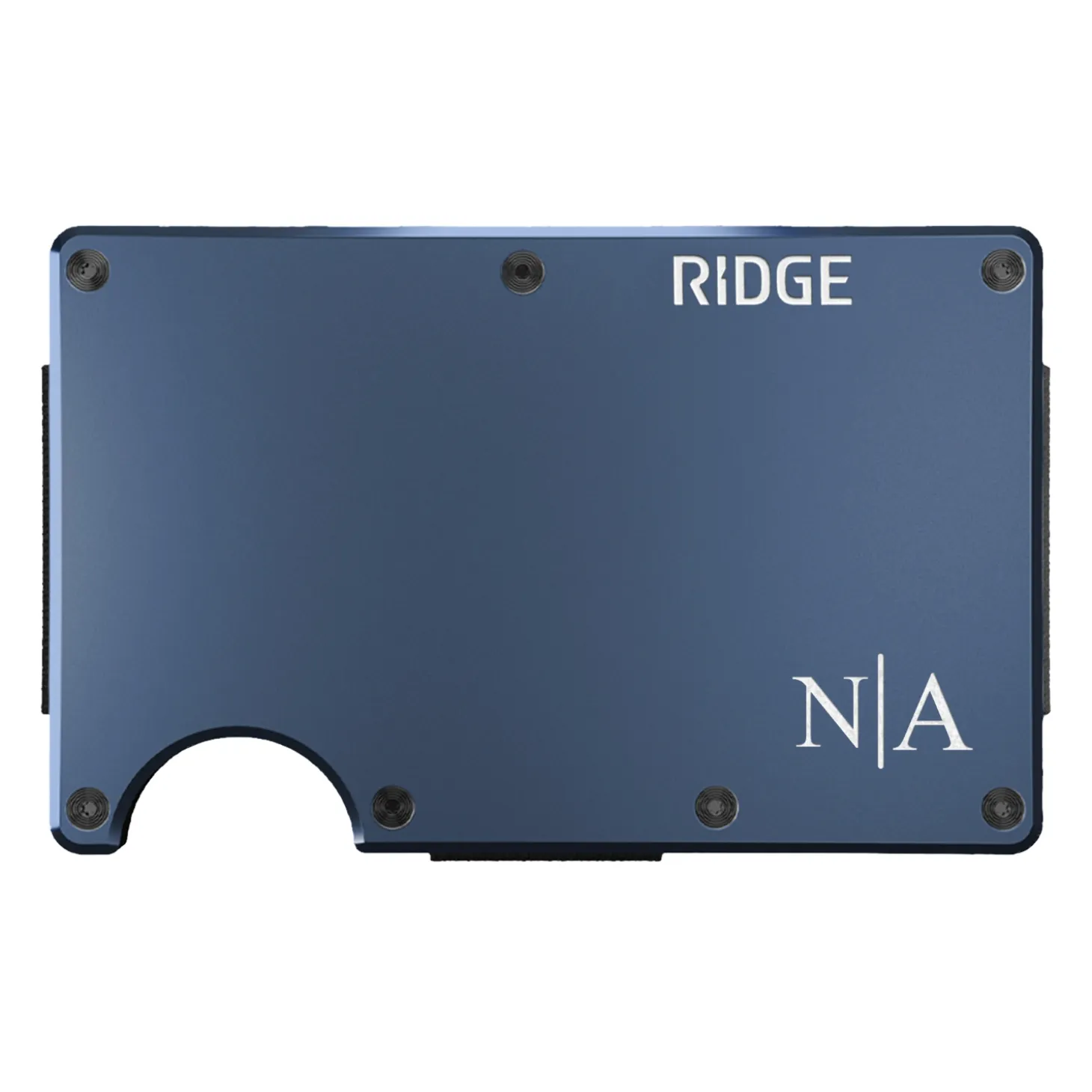 Ridge® Engraved Aluminum Wallet 2 Letter Monogram