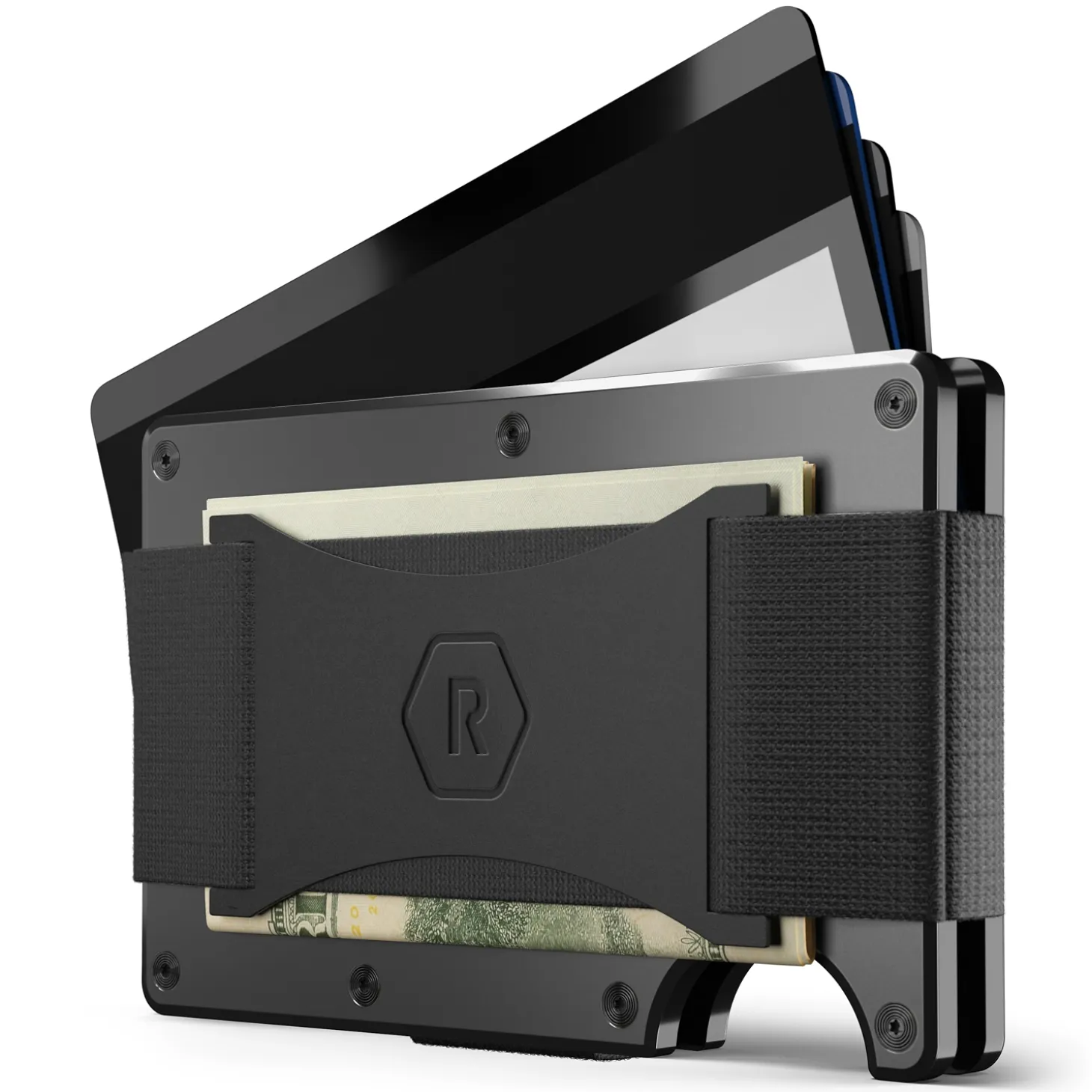 Ridge® Engraved Wallet Stacked Monogram