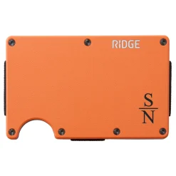 Ridge® Engraved Wallet Stacked Monogram