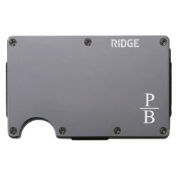 Ridge® Engraved Wallet Stacked Monogram
