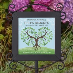 Rooted in Love Memorial Garden Stake