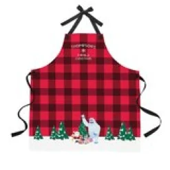 Rudolph® Holiday Group Plaid Apron