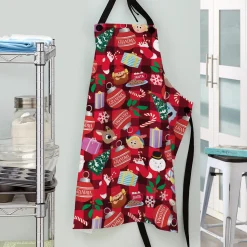 Rudolph® Presents & Things All Over Print Holiday Apron