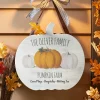 Rustic Pumpkin Farm Hanging Wood Sign