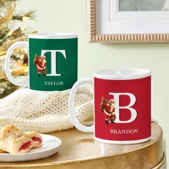 Santa Initial Mug