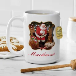 Santa Scenic Frame Mug