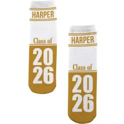 School Color Graduation Socks